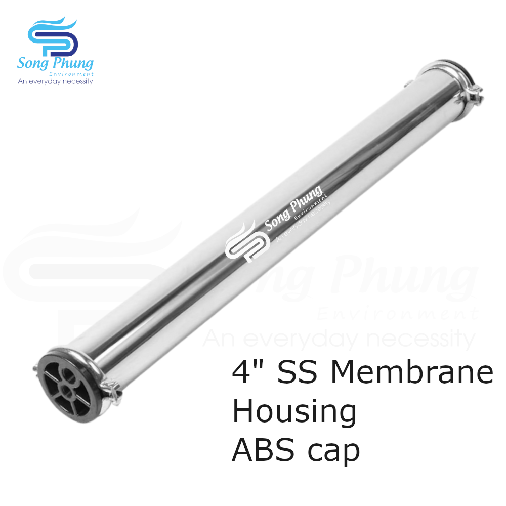 4" SS Membrane Housing ABS cap