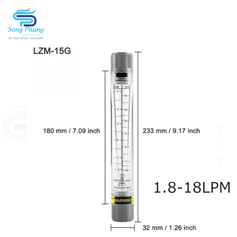 LZM-15G - 1.8-18LPM