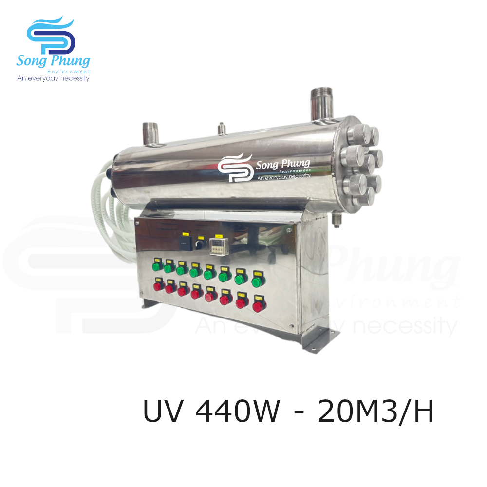 UV system 20m3h - 440W