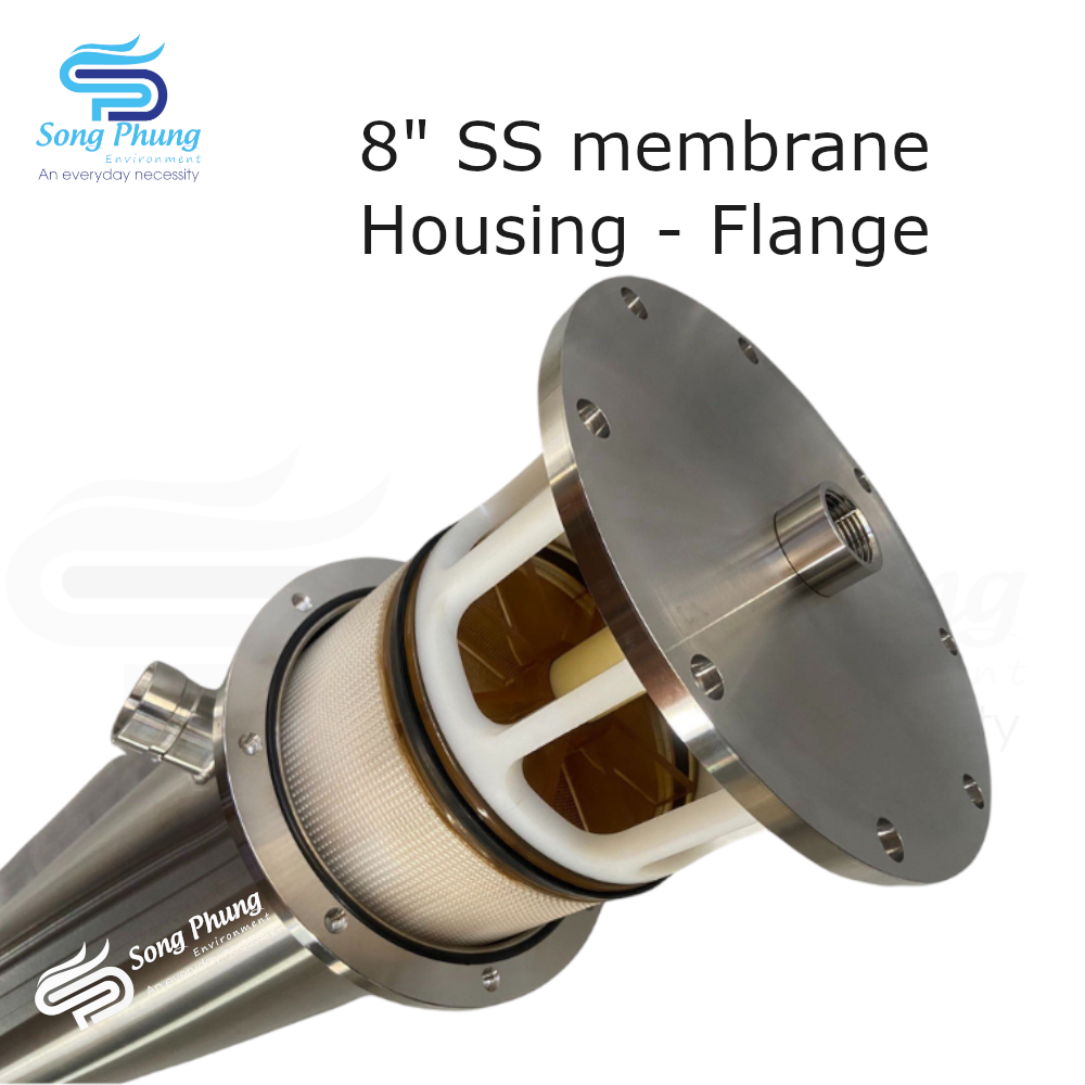 8inch SS housing - flange-1