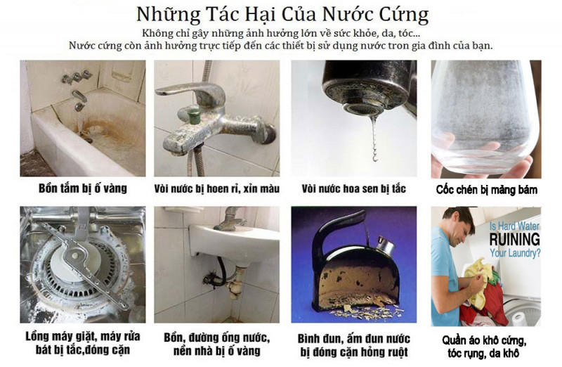 chất nào làm mềm nước cứng tạm thời