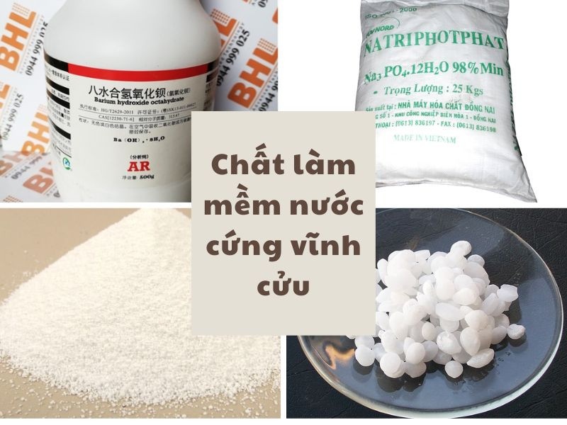 4 Chất làm mềm nước cứng vĩnh cữu an toàn, hiệu quả nhất