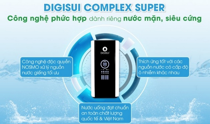 Máy lọc nước DigiSui Complex Super tối ưu