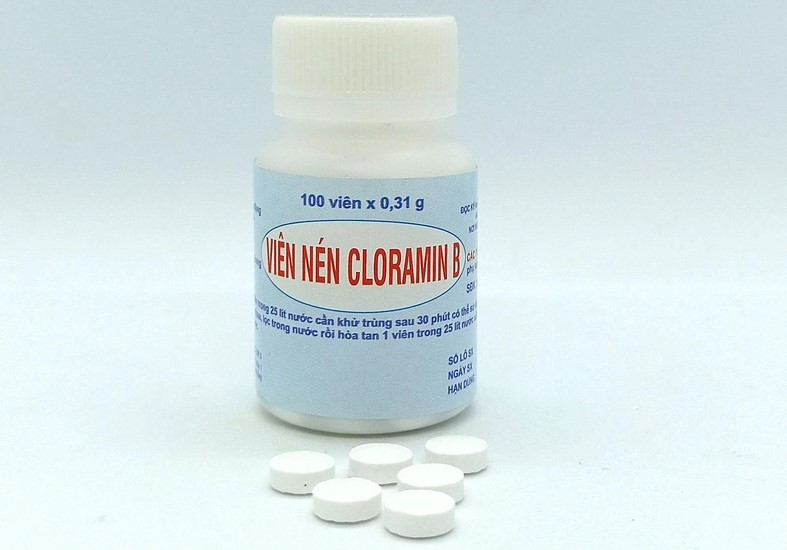 Pha Cloramin B dạng viên như thế nào?