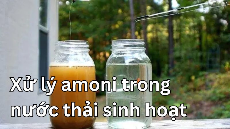 Cách xử lý amoni trong nước sinh hoạt hiệu quả