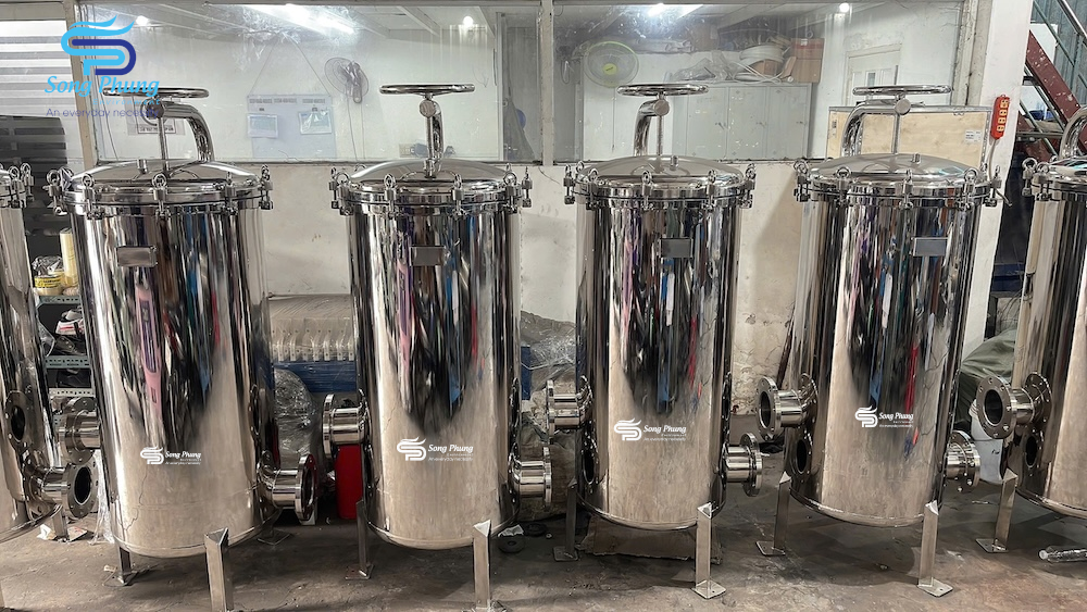 Vỏ lọc tinh gia công inox 40 inch SongPhung 39 Loc tinh inox CF*x40 - 8